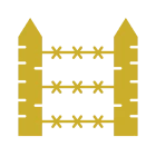 Wood and Wire Fencing